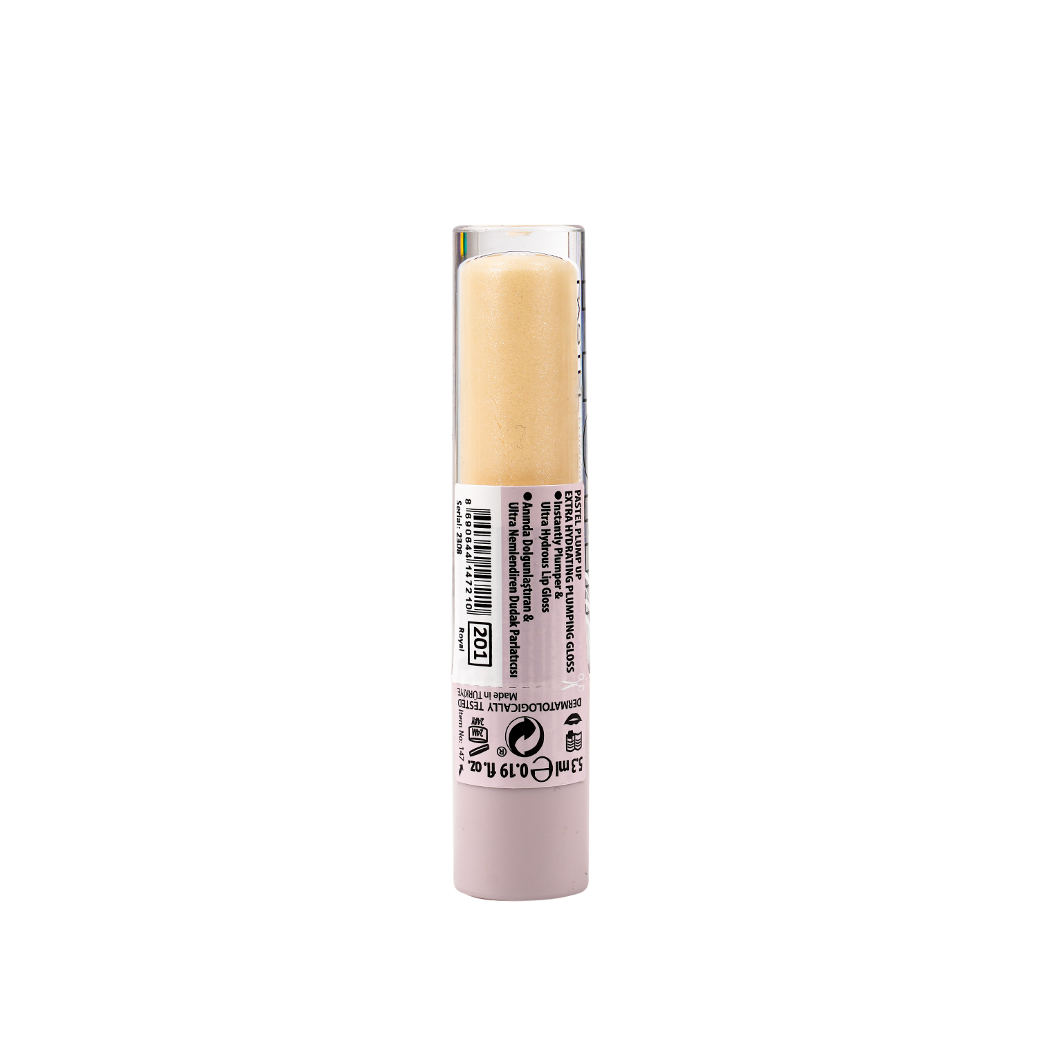 Pastel Plump Up Extra Hydrating Plumping Gloss 5.3ml-201