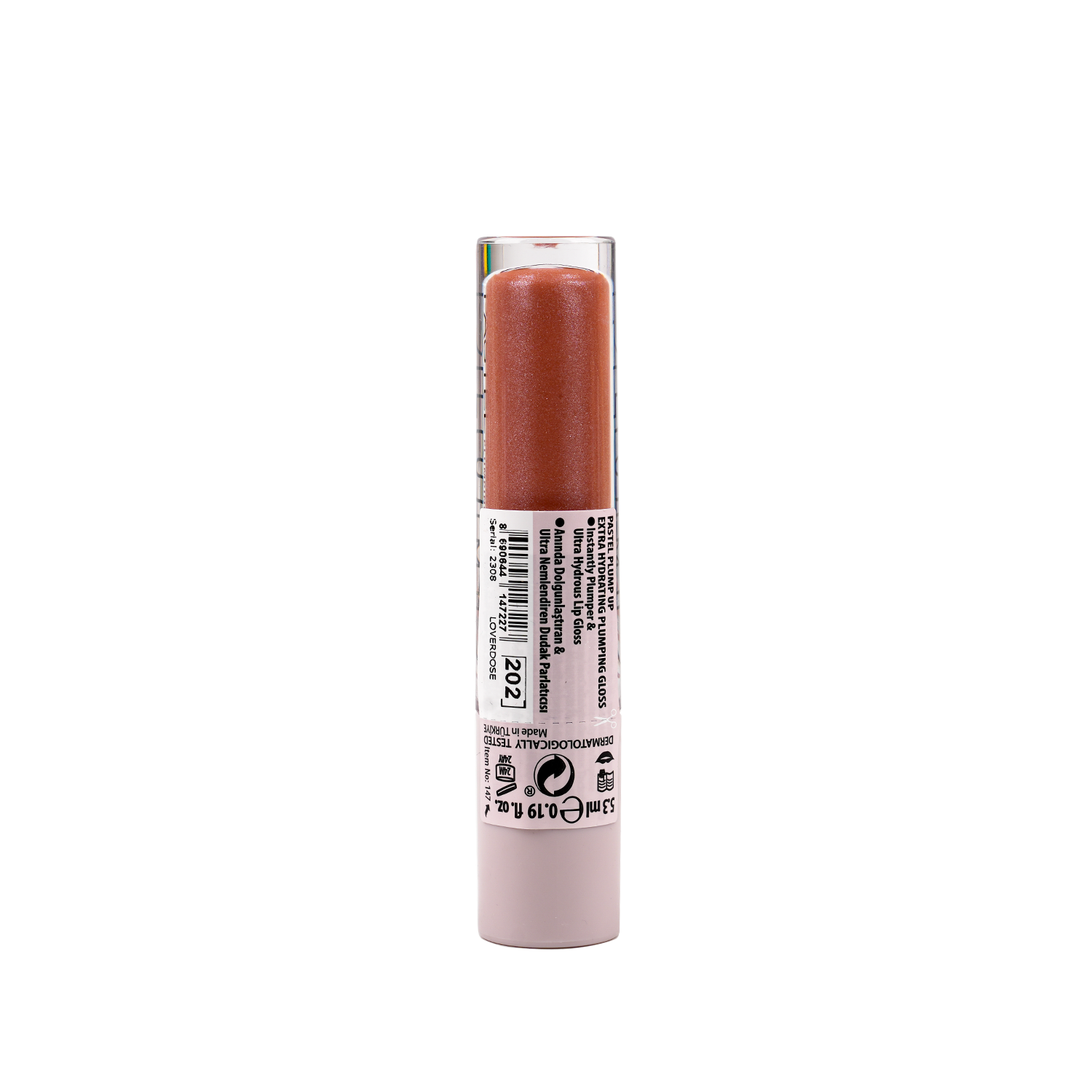 Pastel Plump Up Extra Hydrating Plumping Gloss 5.3ml-202