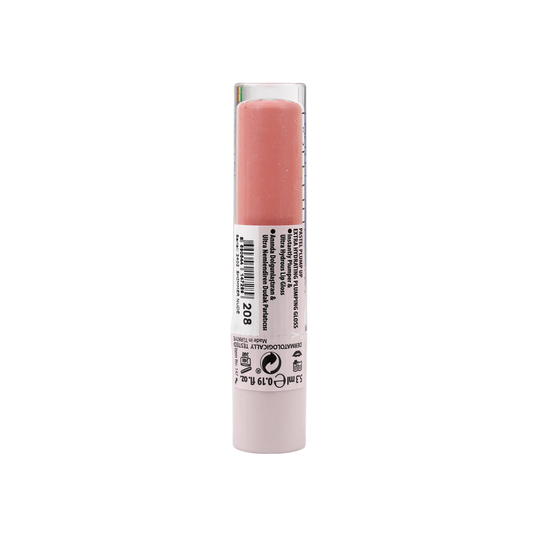 53754-Pastel Plump Up Extra Hydrating Plumping Gloss 5.3ml-208 +3
