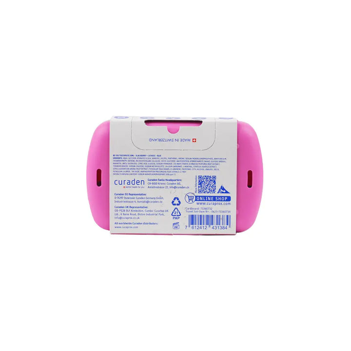 53764-Curaprox Travel Set Ortho-Pink +1