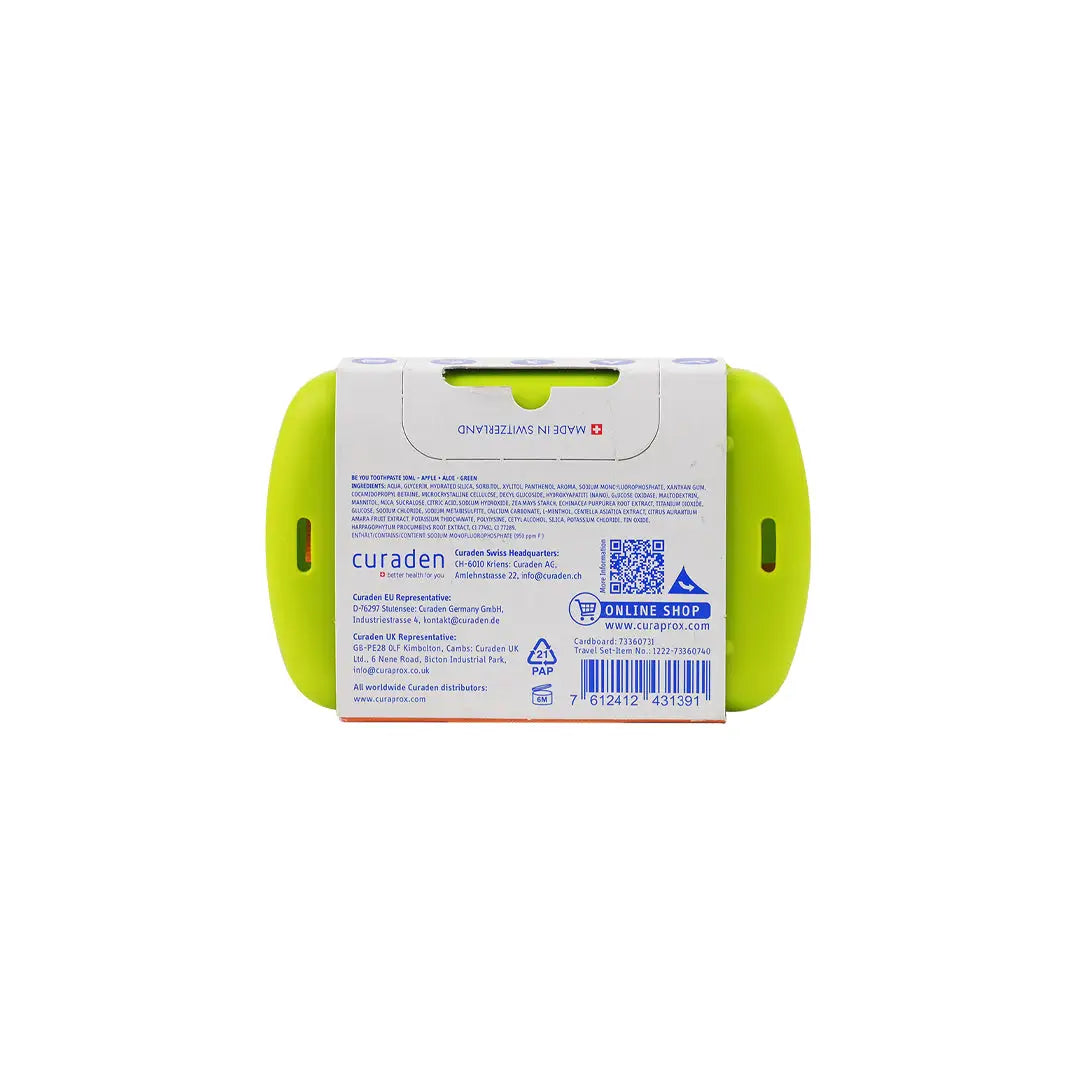 53765-Curaprox Travel Set Ortho-Green +1