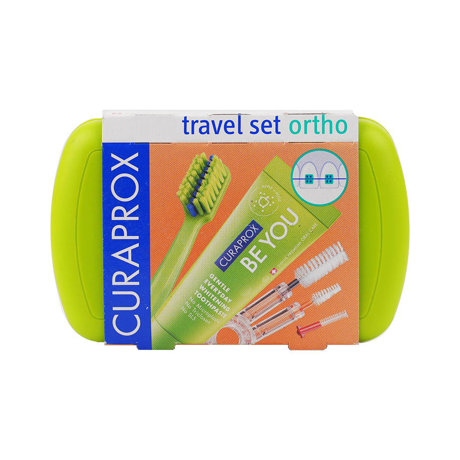 Curaprox Travel Set Ortho-Green