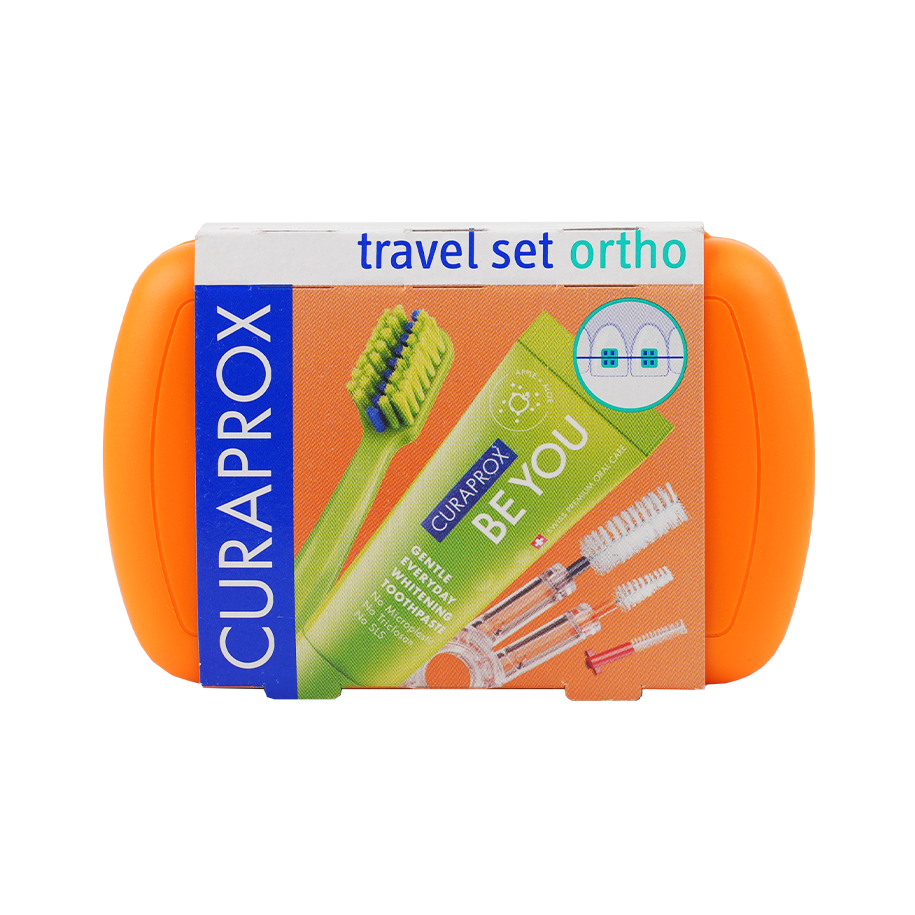 Curaprox Travel Set Ortho-Orange