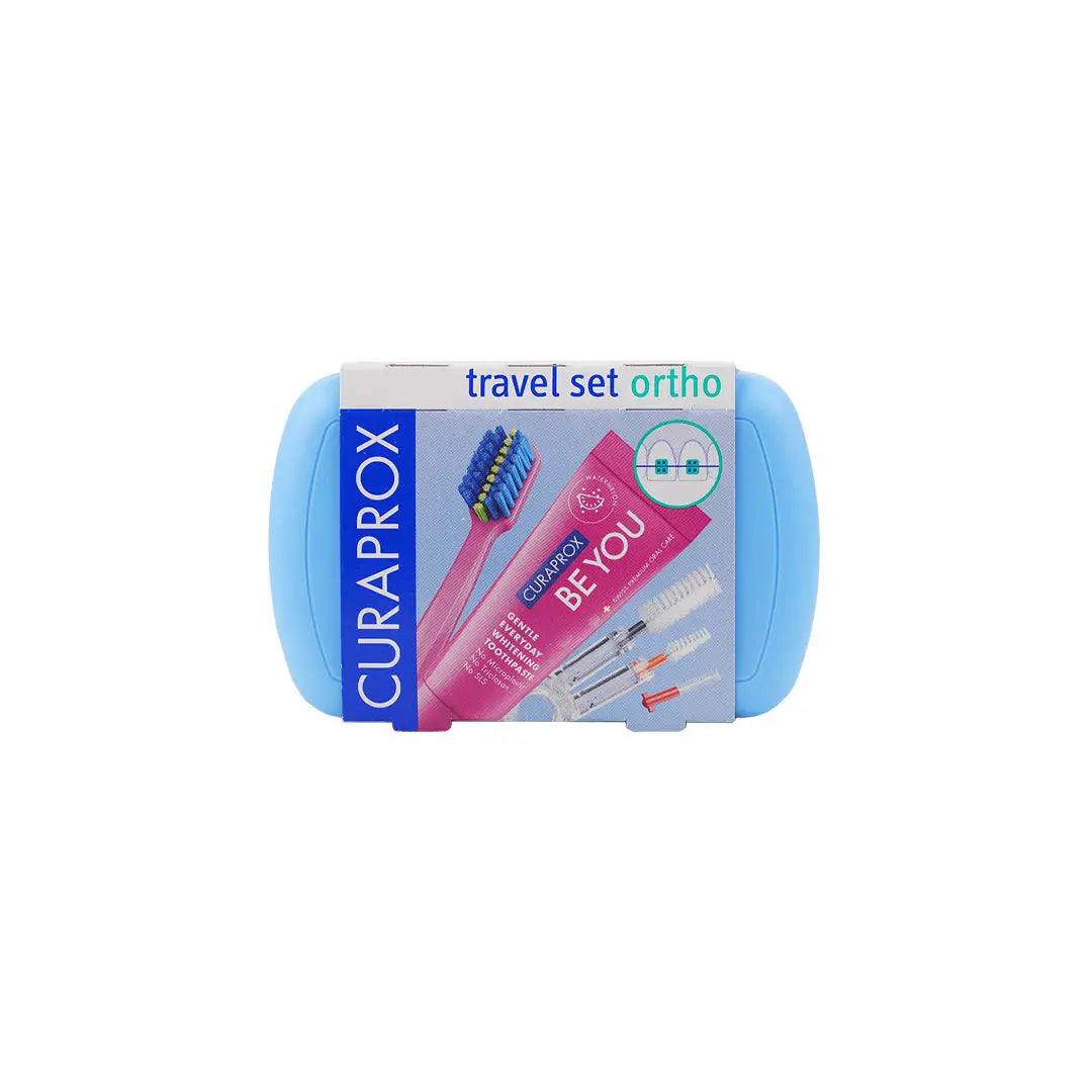 53767-Curaprox Travel Set Ortho-Blue