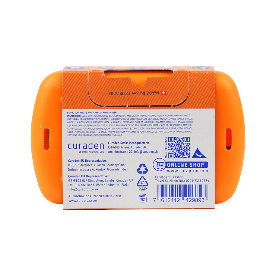 Curaprox Travel Set Standard-Orange