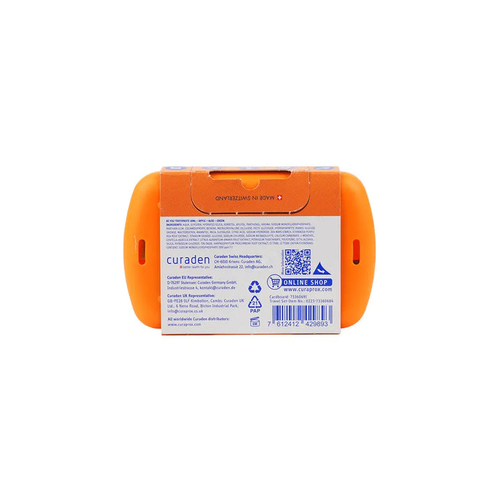 53769-Curaprox Travel Set Standard-Orange +1