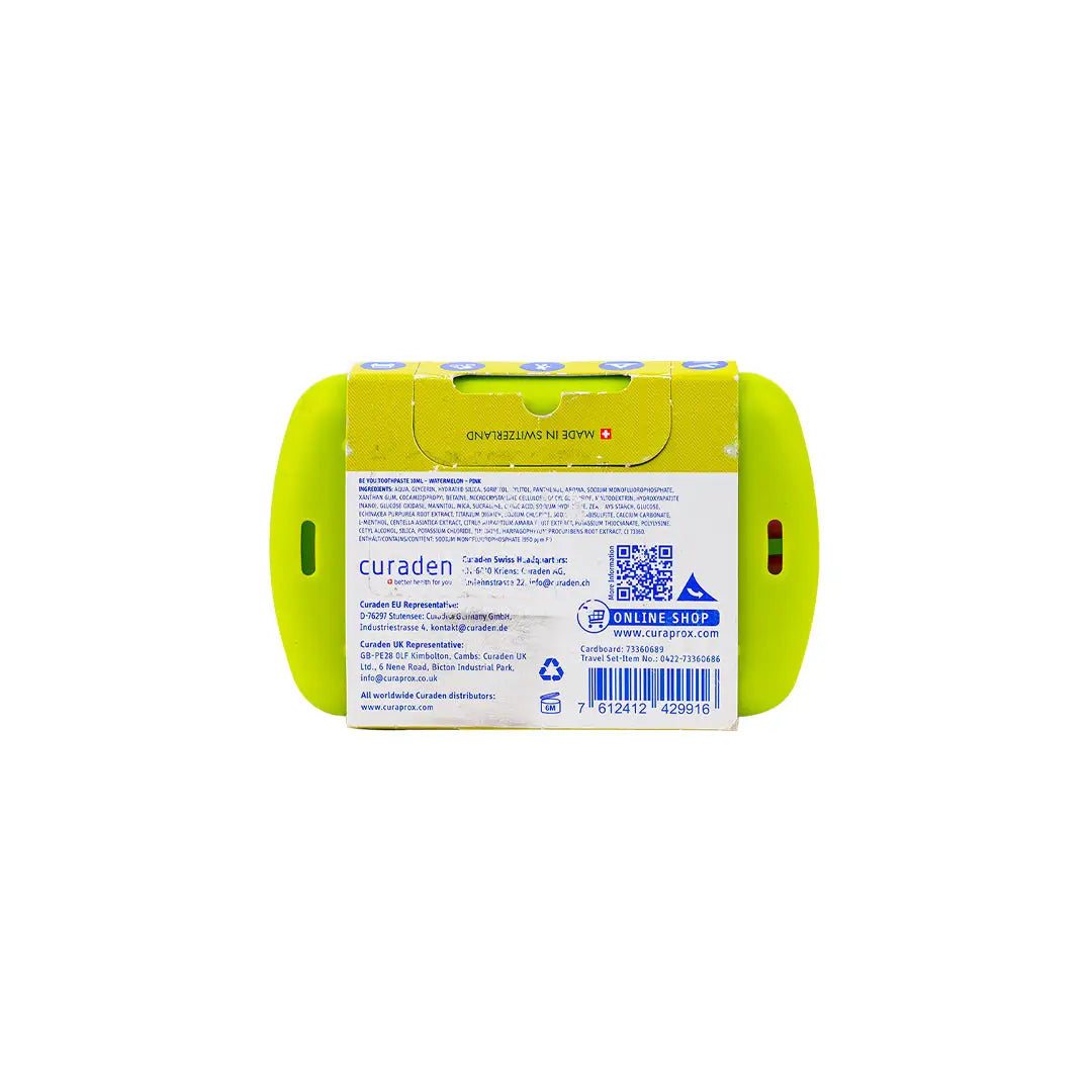 53770-Curaprox Travel Set Standard-Green +1