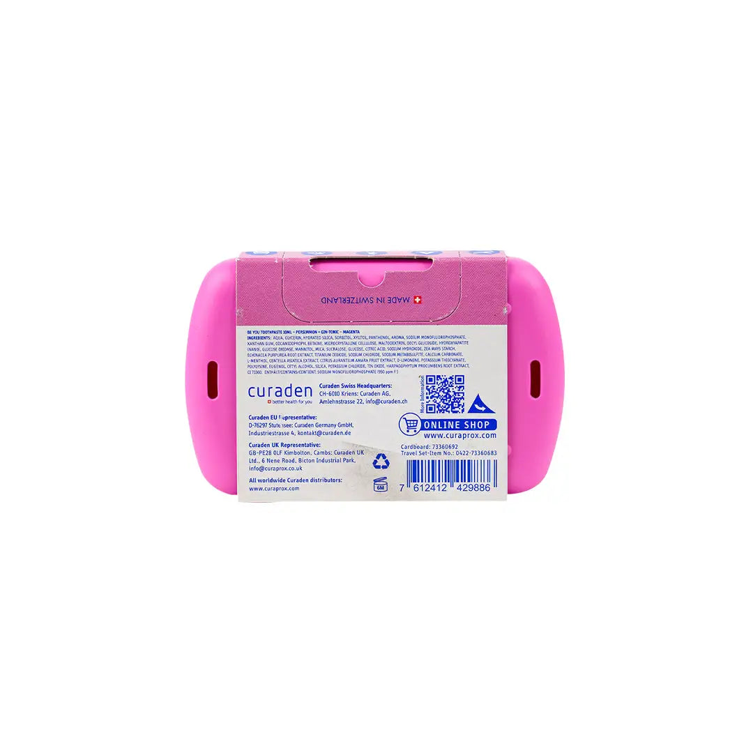 Curaprox Travel Set Standard-Pink