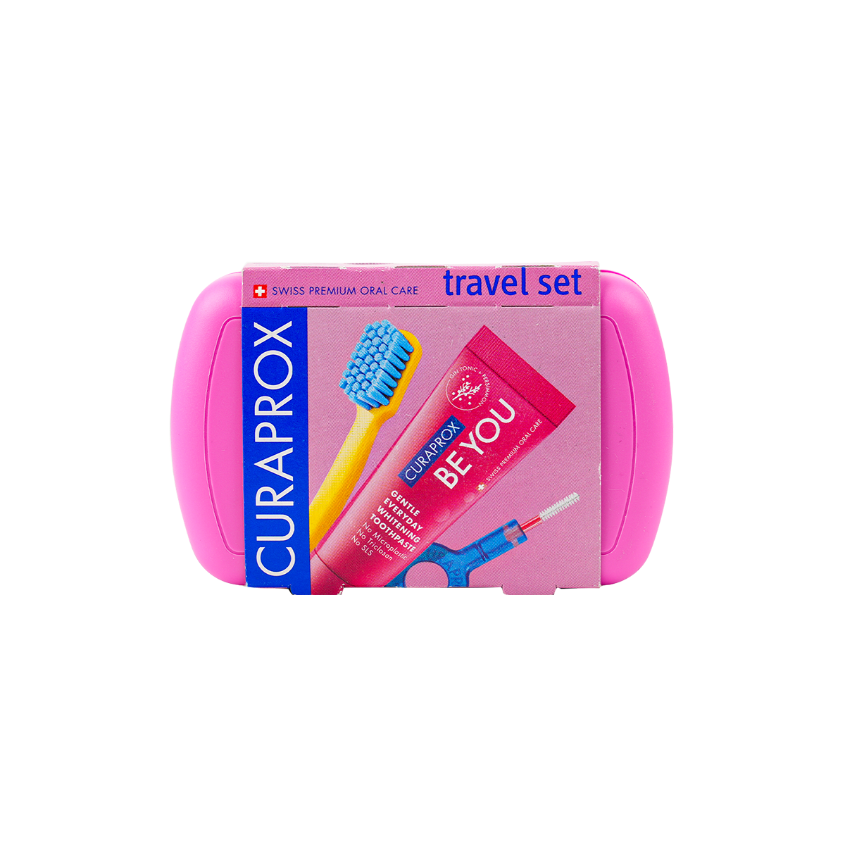 Curaprox Travel Set Standard-Pink