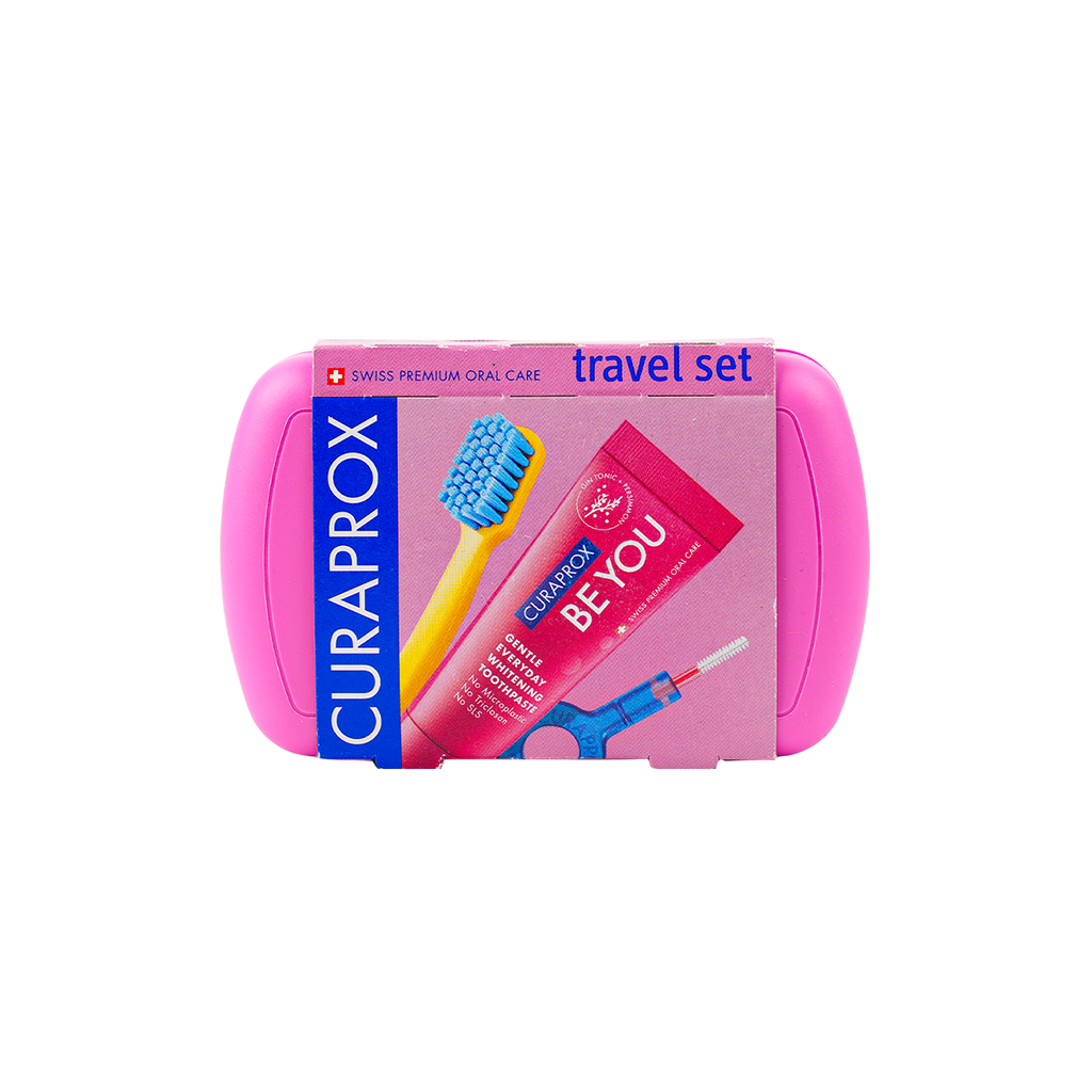 Curaprox Travel Set Standard-Pink