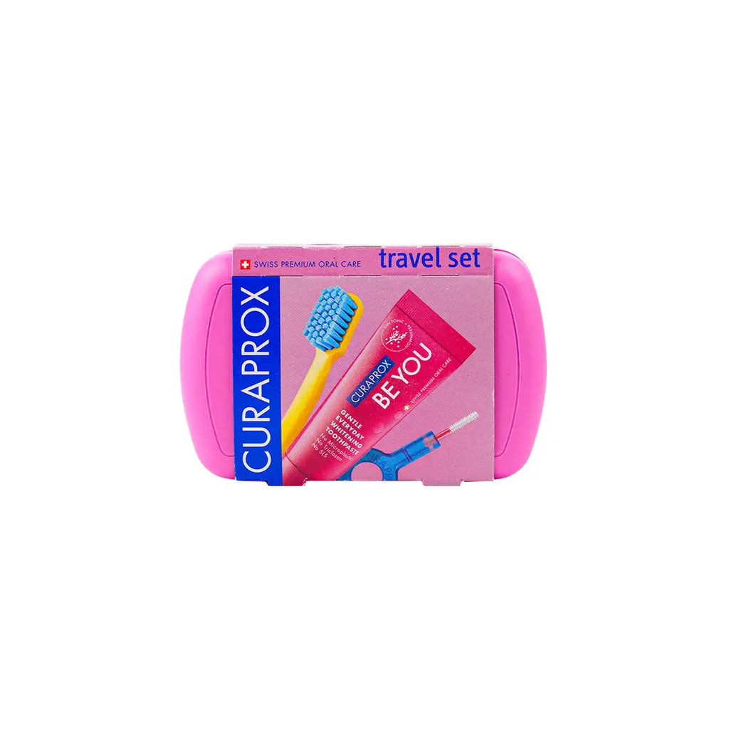 Curaprox Travel Set Standard-Pink