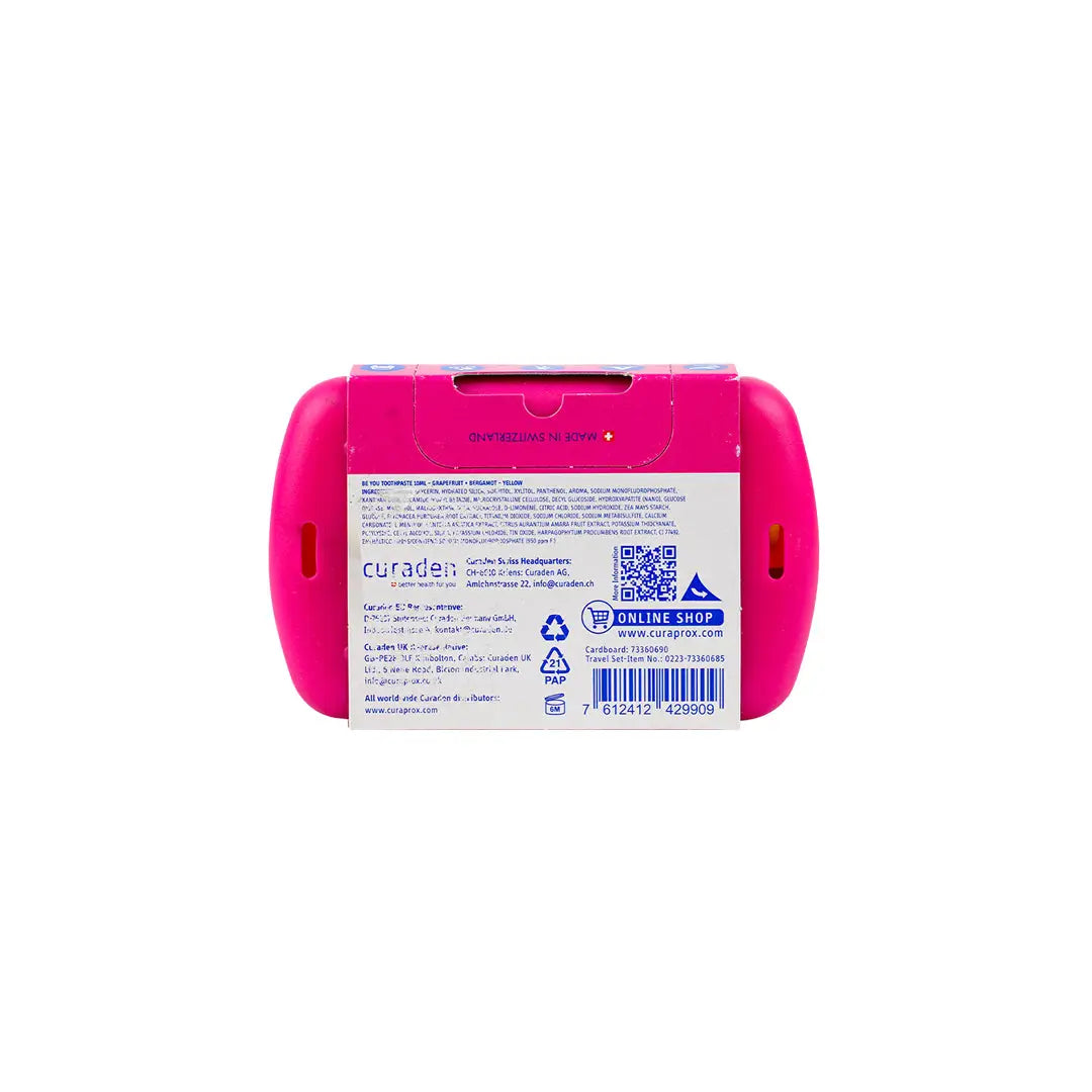 53772-Curaprox Travel Set Standard-Red +1