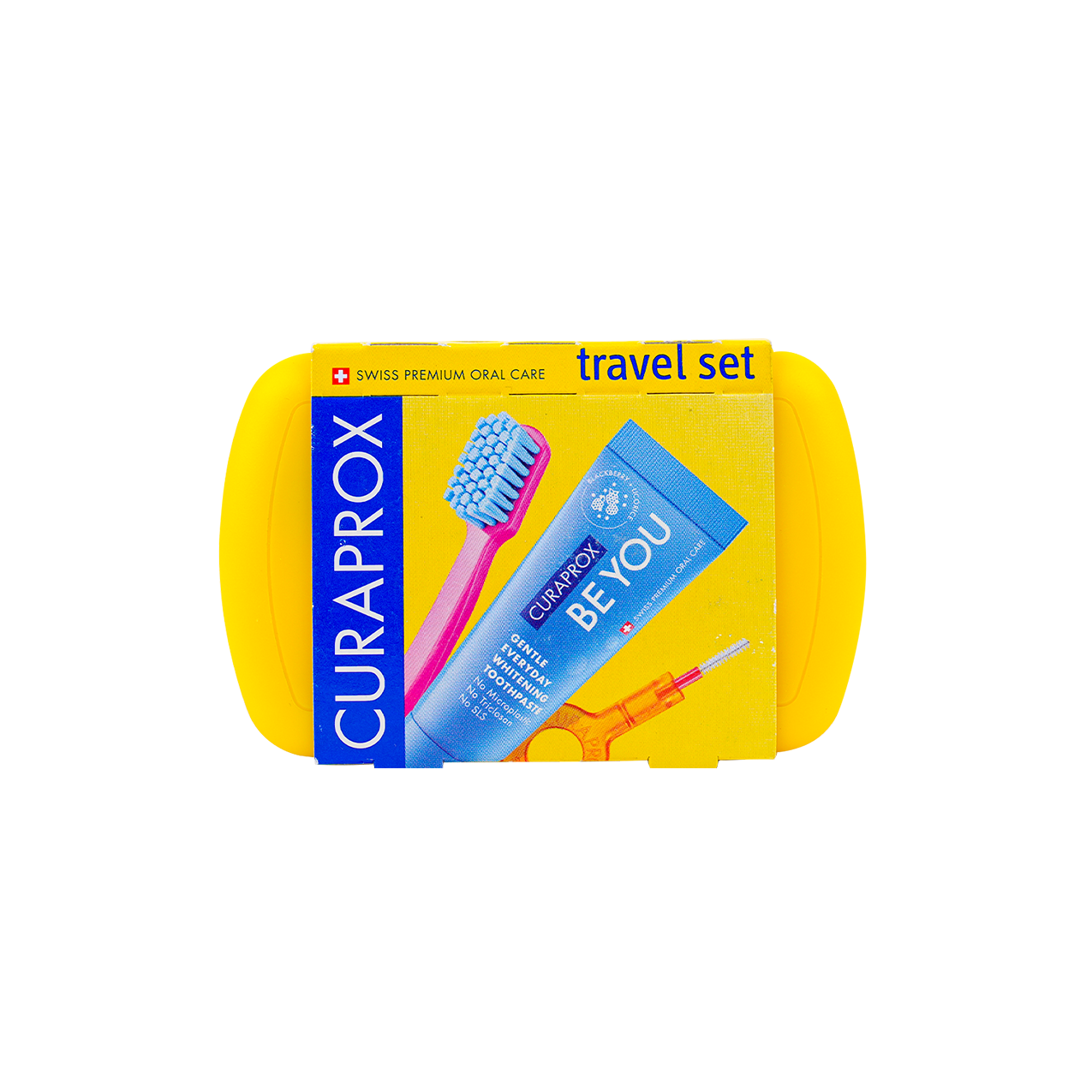 Curaprox Travel Set Standard-Yellow