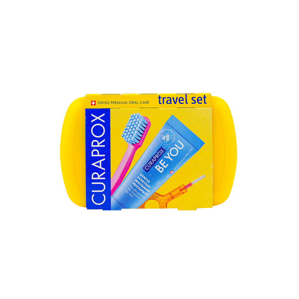 Curaprox Travel Set Standard-Yellow