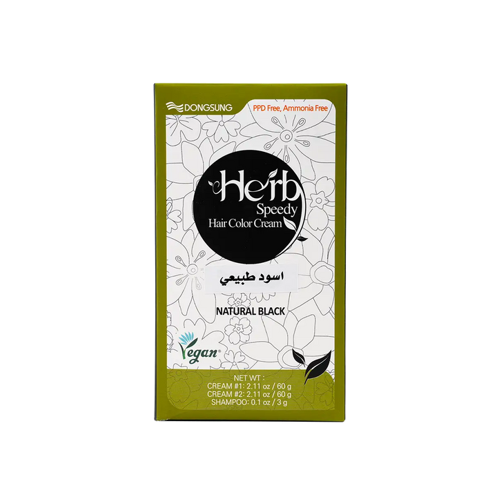 53778-Herb Speedy Hair Color Cream-Natural Black