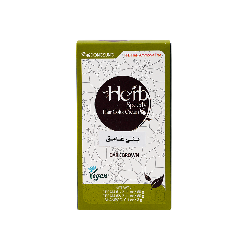 Herb Speedy Hair Color Cream-Dark Brown