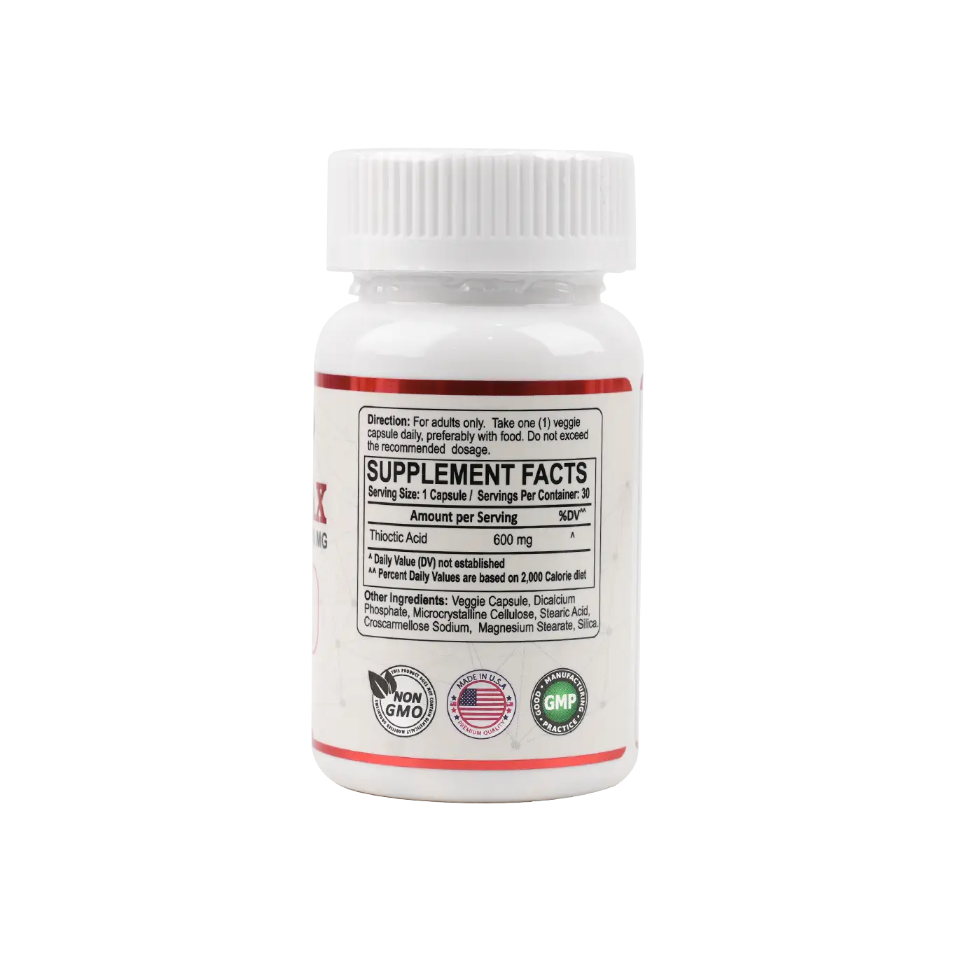 Mu Life Zetamax 600mg 30 Veggies Capsules