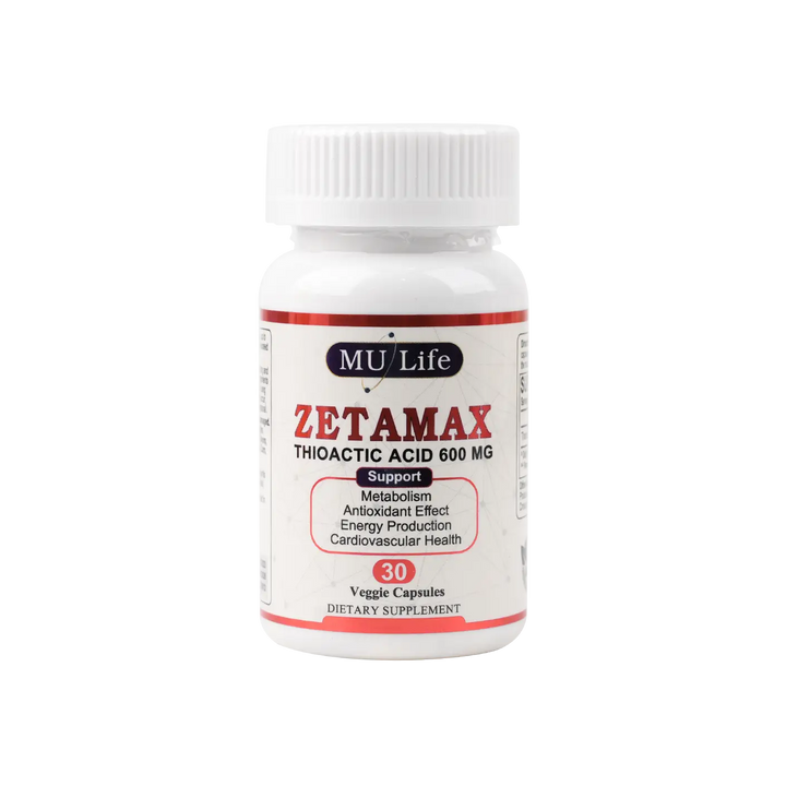 53785-Mu Life Zetamax 600mg 30 Veggies Capsules