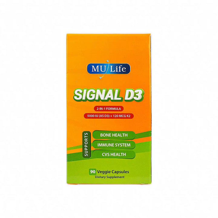 53786-Mu Life Signal D3 90 Veggies Capsules +2