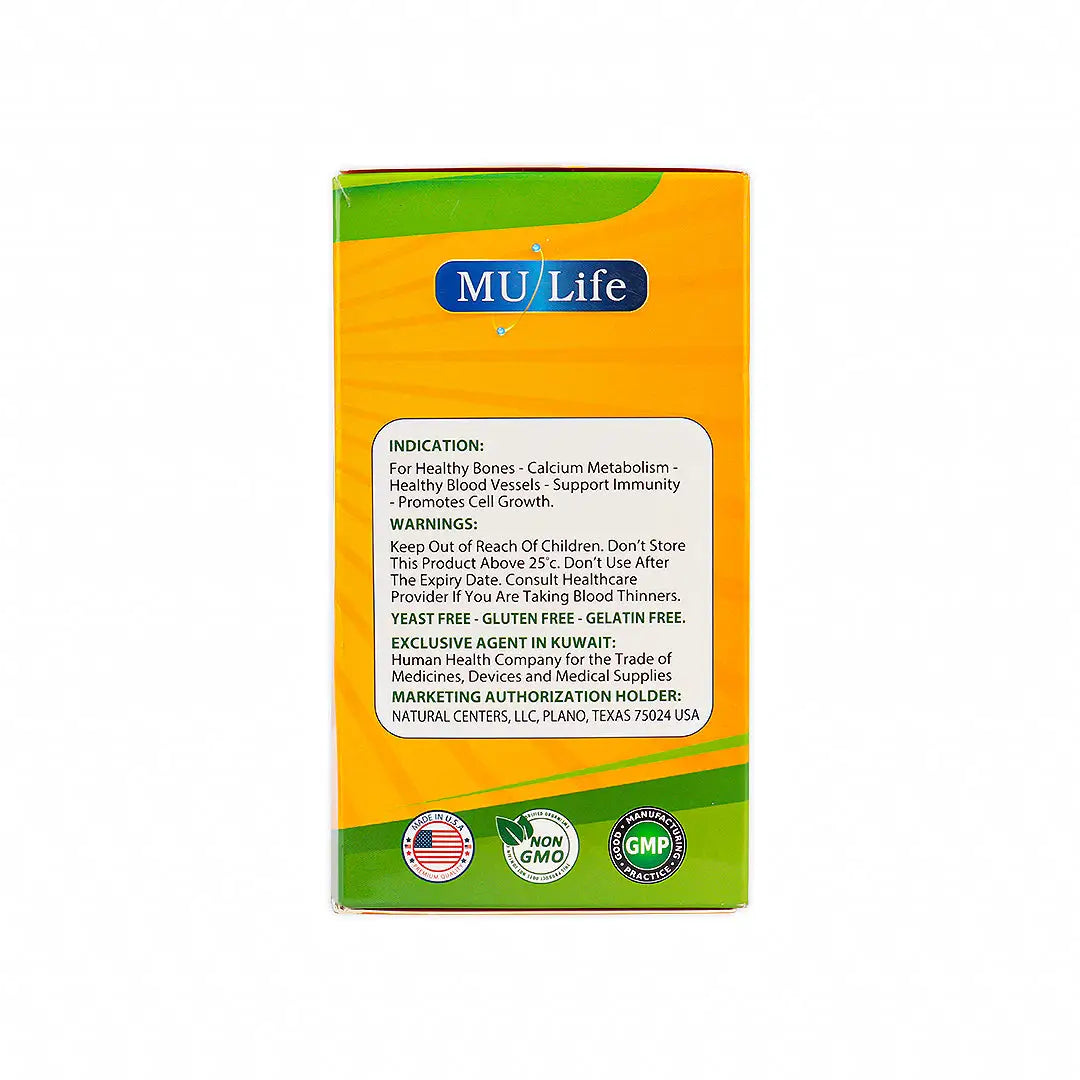 53786-Mu Life Signal D3 90 Veggies Capsules +5
