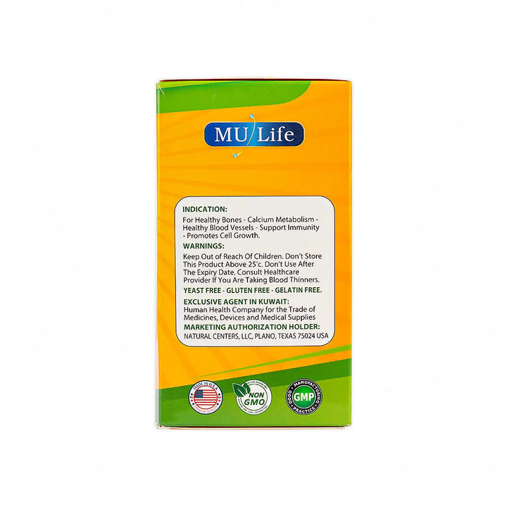 53786-Mu Life Signal D3 90 Veggies Capsules +5