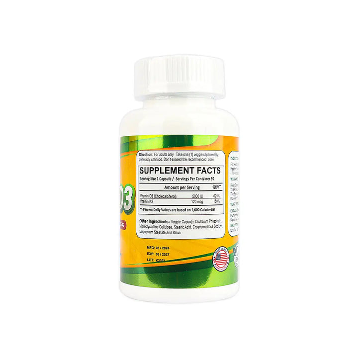 53786-Mu Life Signal D3 90 Veggies Capsules +3