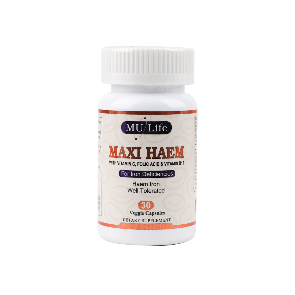 Mu Life Maxi Haem 30 Veggies Capsules