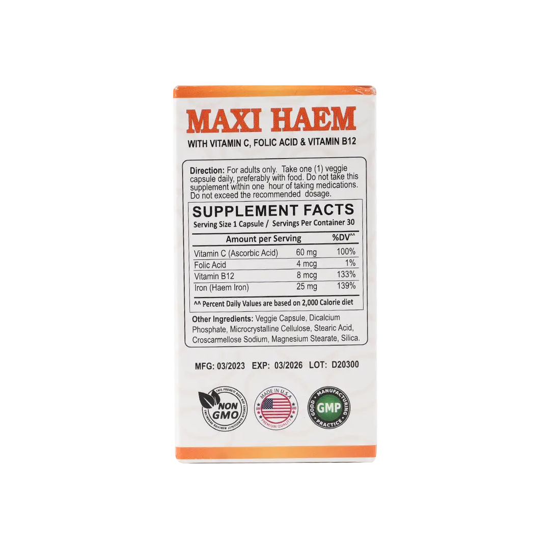 53787-Mu Life Maxi Haem 30 Veggies Capsules +3