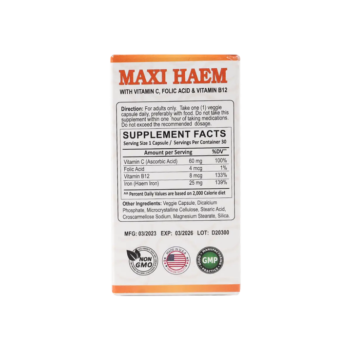 53787-Mu Life Maxi Haem 30 Veggies Capsules +3