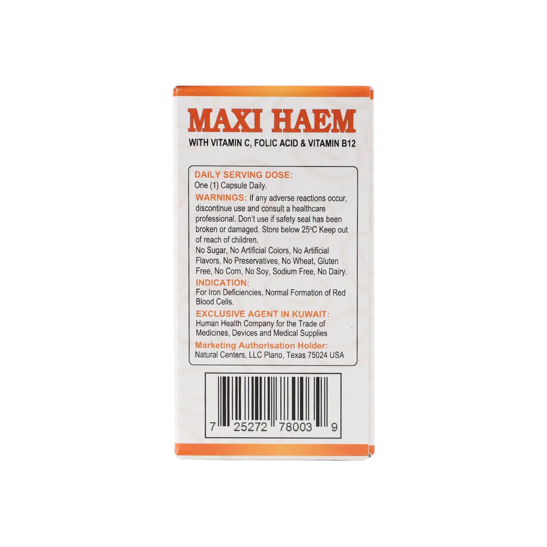 53787-Mu Life Maxi Haem 30 Veggies Capsules +2