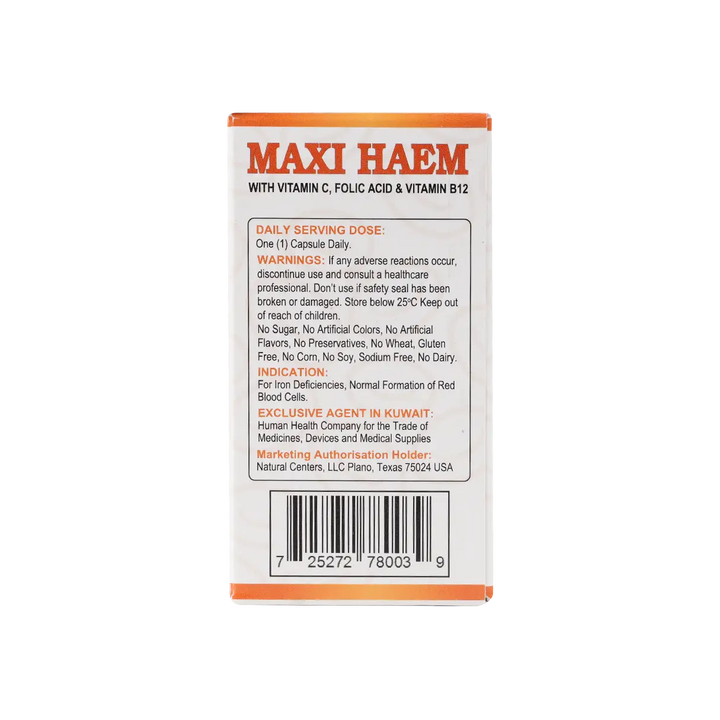 53787-Mu Life Maxi Haem 30 Veggies Capsules +2