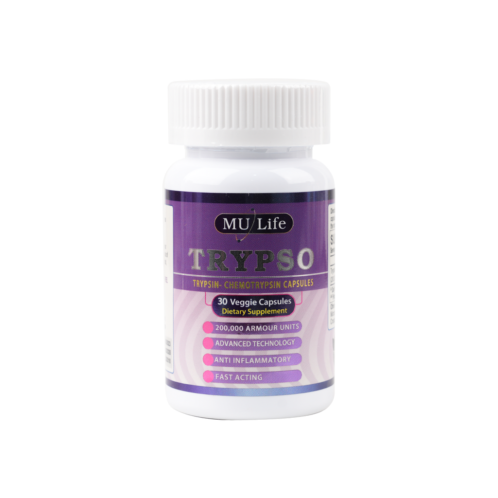 Mu Life Trypso 30 Veggies Capsules