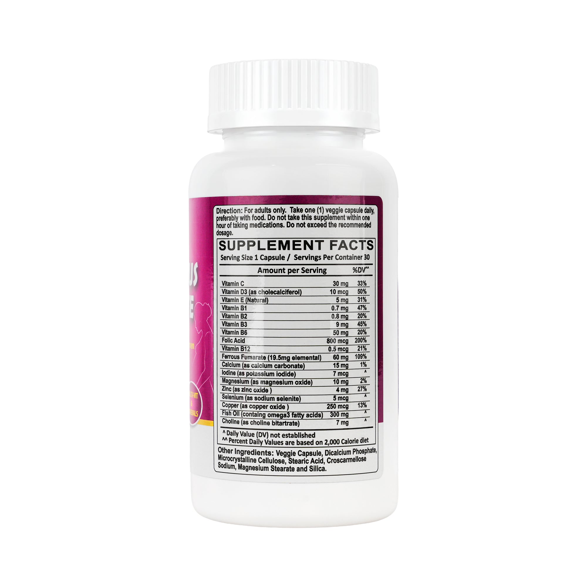 53789-Mu Life Mom-Fetus Complete 30 Veggies Capsules +3