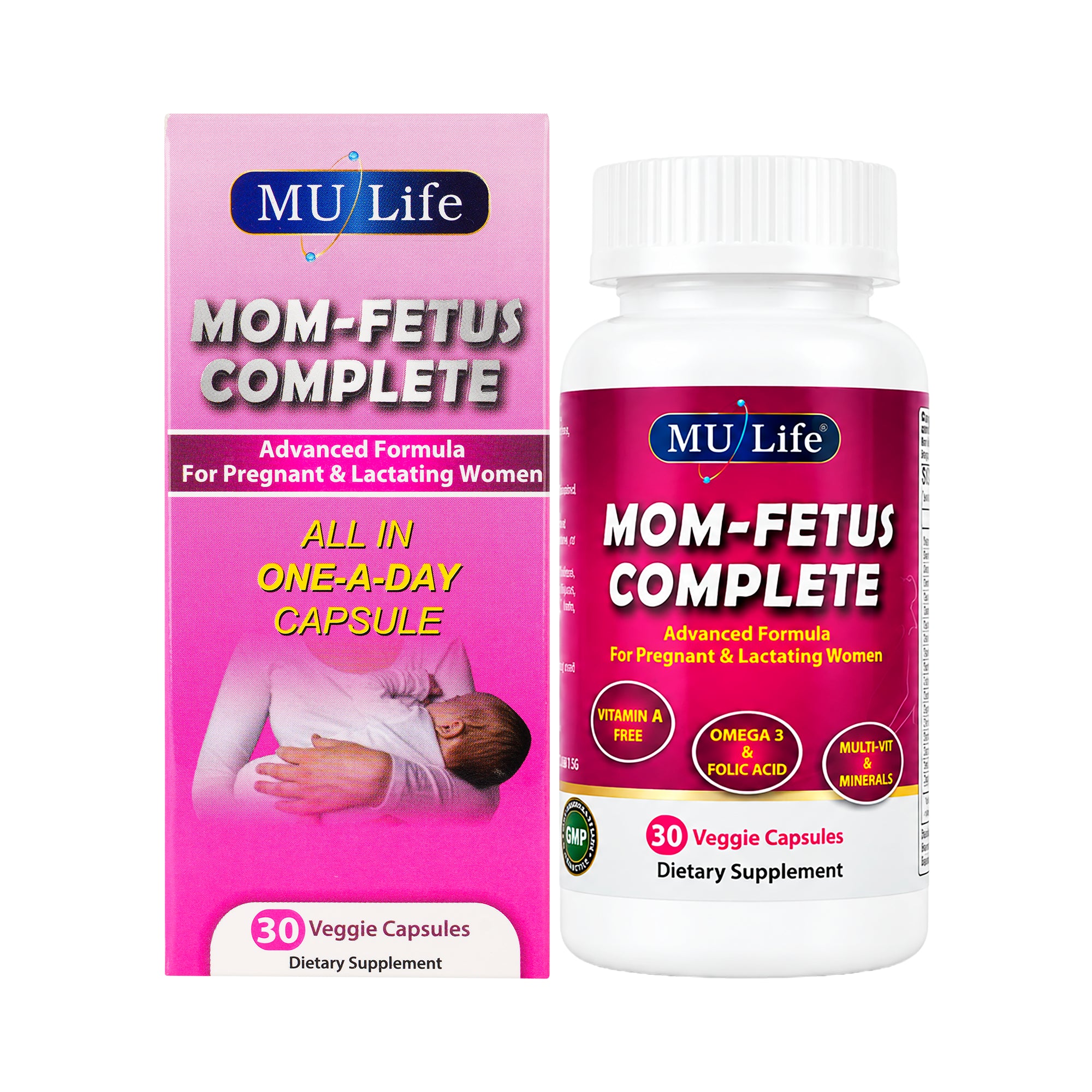 53789-Mu Life Mom-Fetus Complete 30 Veggies Capsules +8