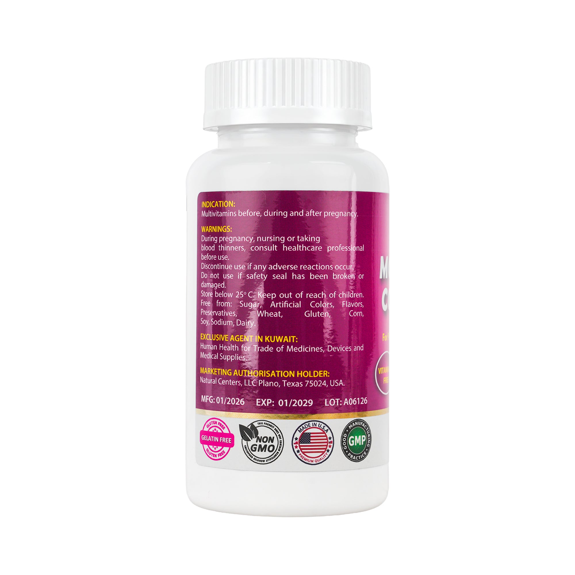 53789-Mu Life Mom-Fetus Complete 30 Veggies Capsules +2