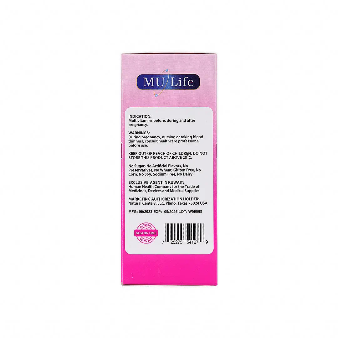 Mu Life Mom-Fetus Complete 30 Veggies Capsules