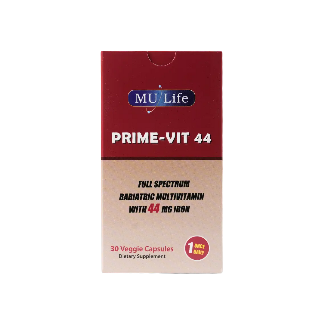53790-Mu Life Prime-Vit 44mg Iron 30 Veggies Capsules