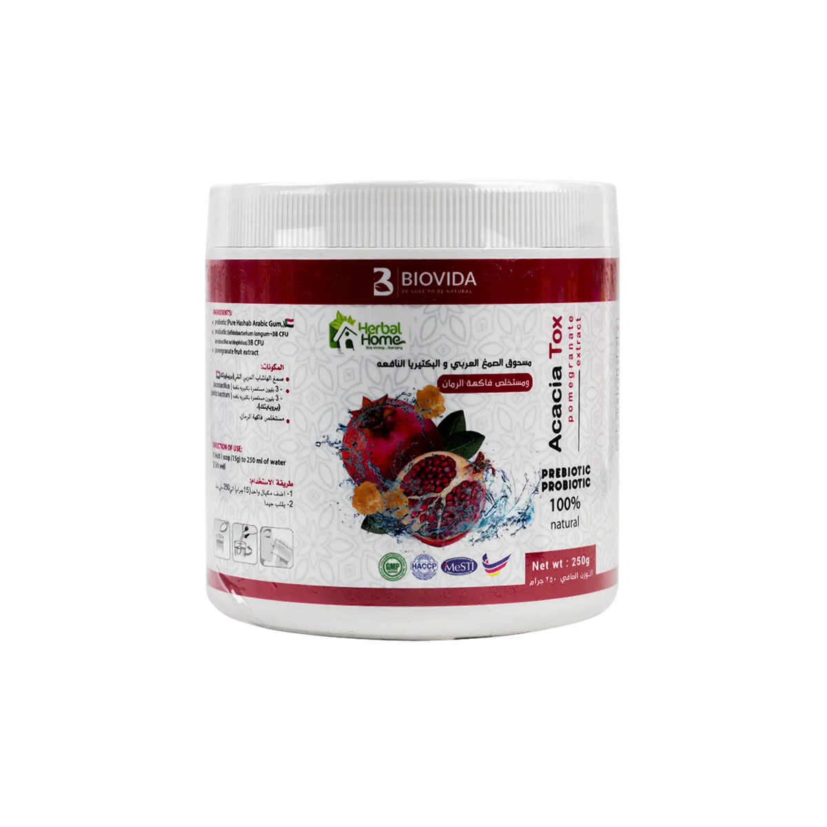 53794-Herbal Home Acacia Tox Pomegranate Extract 250G