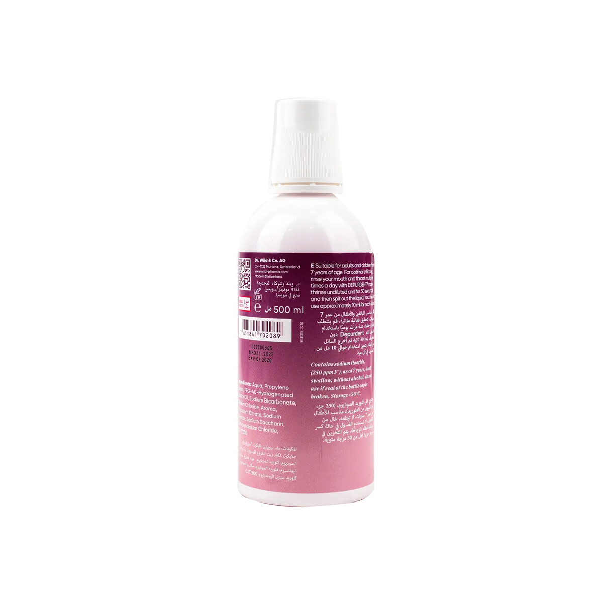53796-Depurdent Clean & Polish Mouthwash 500ml +1