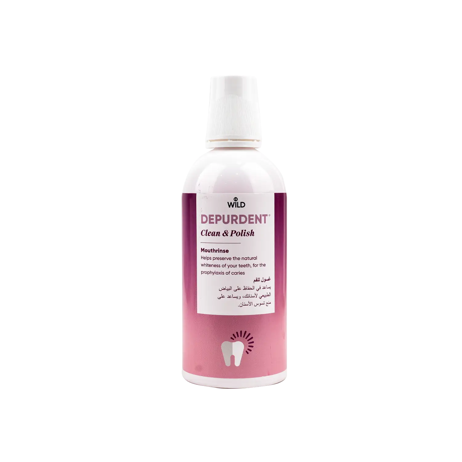 Wild Depurdent Clean & Polish Mouthwash 500ml