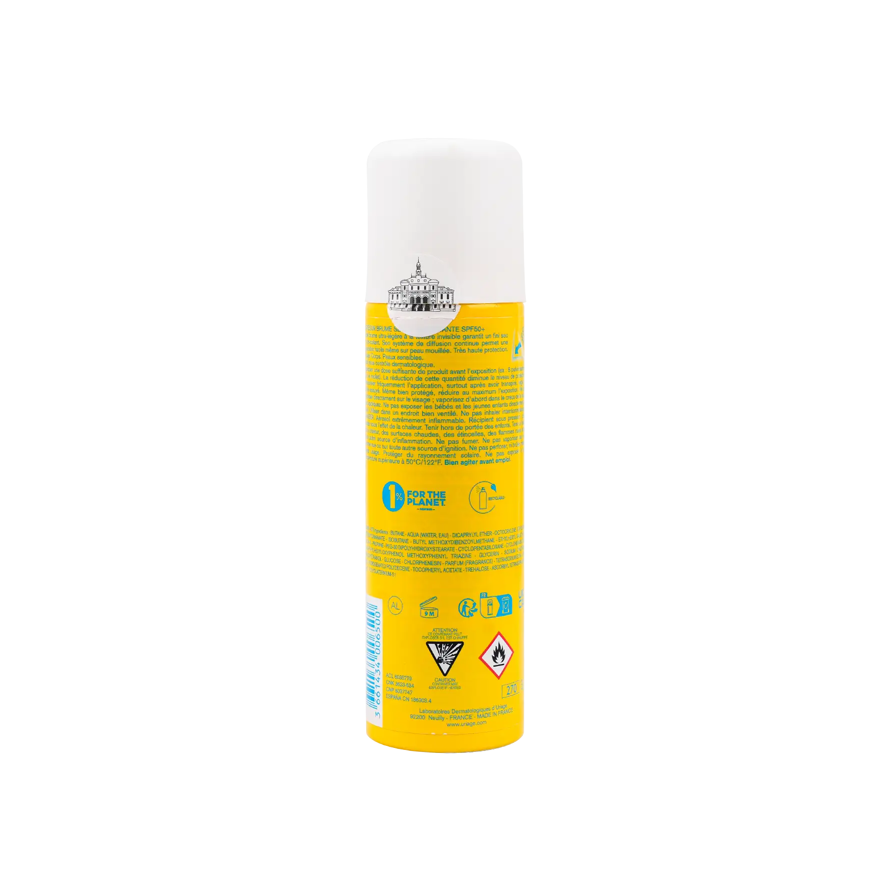 Uriage Bariesun Spf50 Moisturizing Dry Mist Spray 200ml