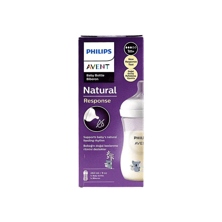53804-Avent Natural Baby Bottle 1m+ 260ml-Y903/67(PA706) +3