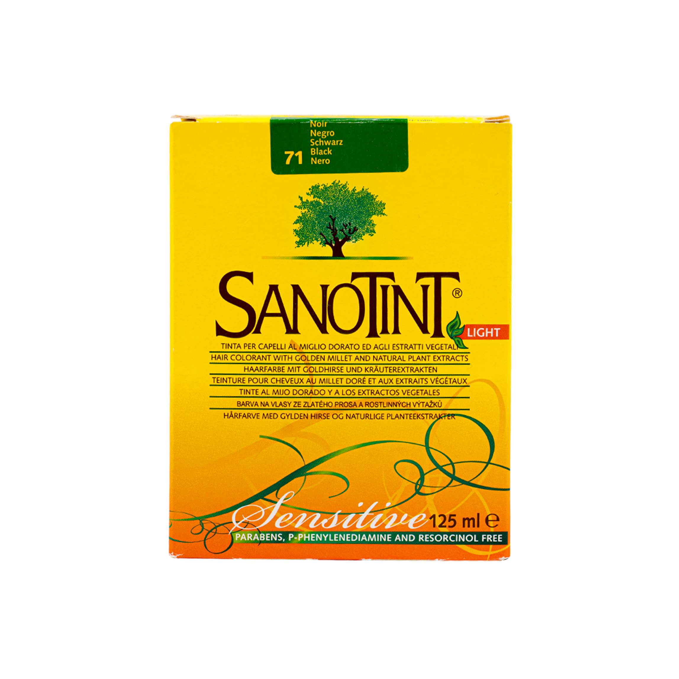 Sanotint Hair Color No.71 - Black 125ml