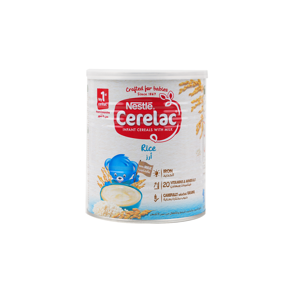 Nestle Cerelac With Milk From 6 Months 400G - Rice