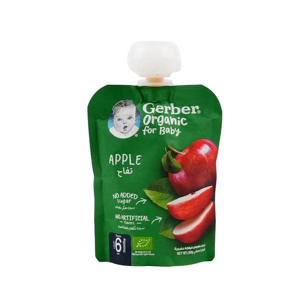 Gerber Organic For Baby From 6 Months 90g â€“ Apple