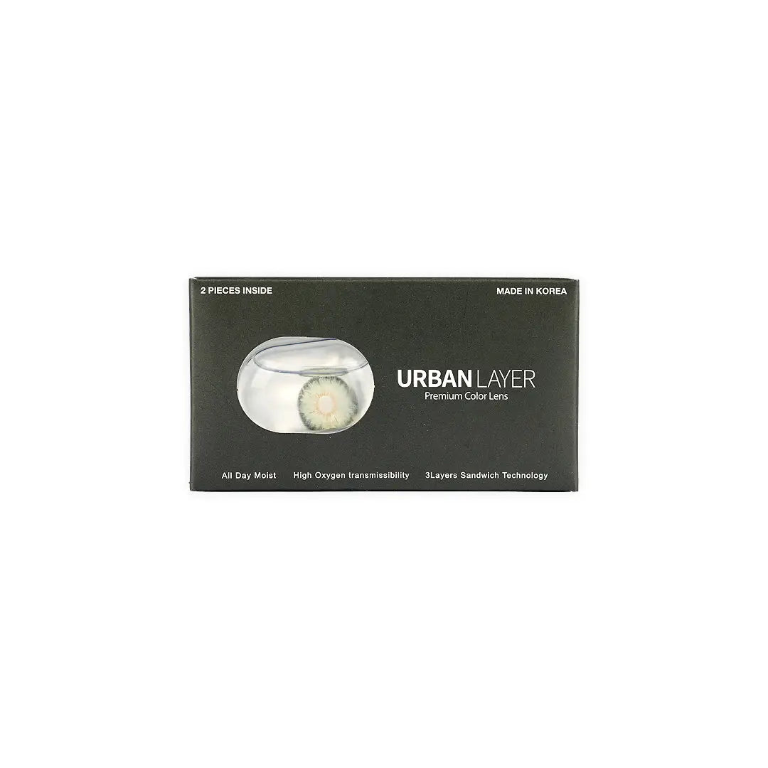 53826-Urban Layer Yearly Lenses 2pcs-Siri Green +2