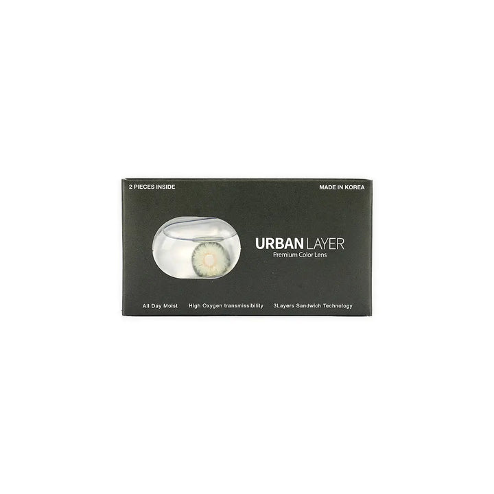 53826-Urban Layer Yearly Lenses 2pcs-Siri Green +2