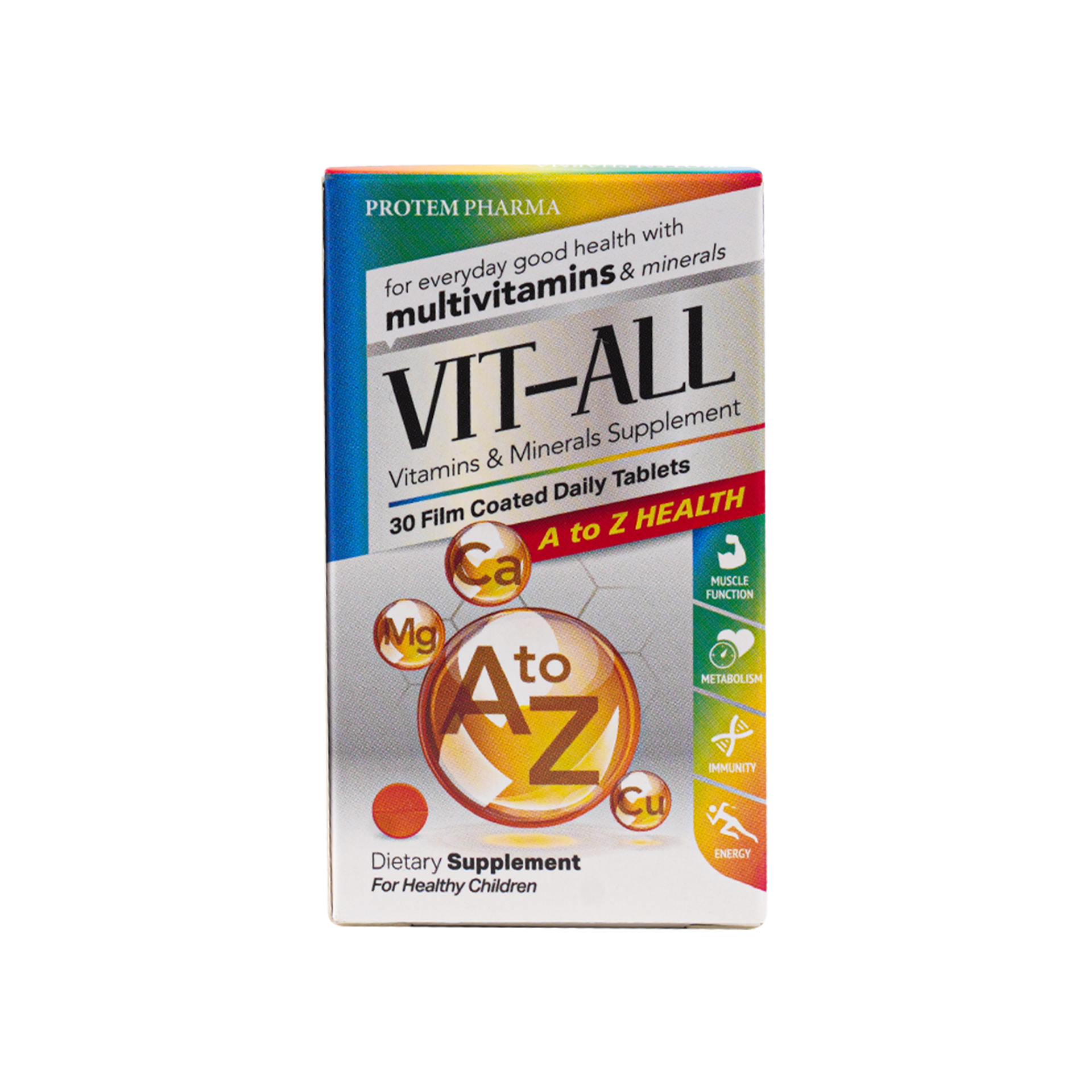 Protem Pharma Vit-All A To Z 30 Tab