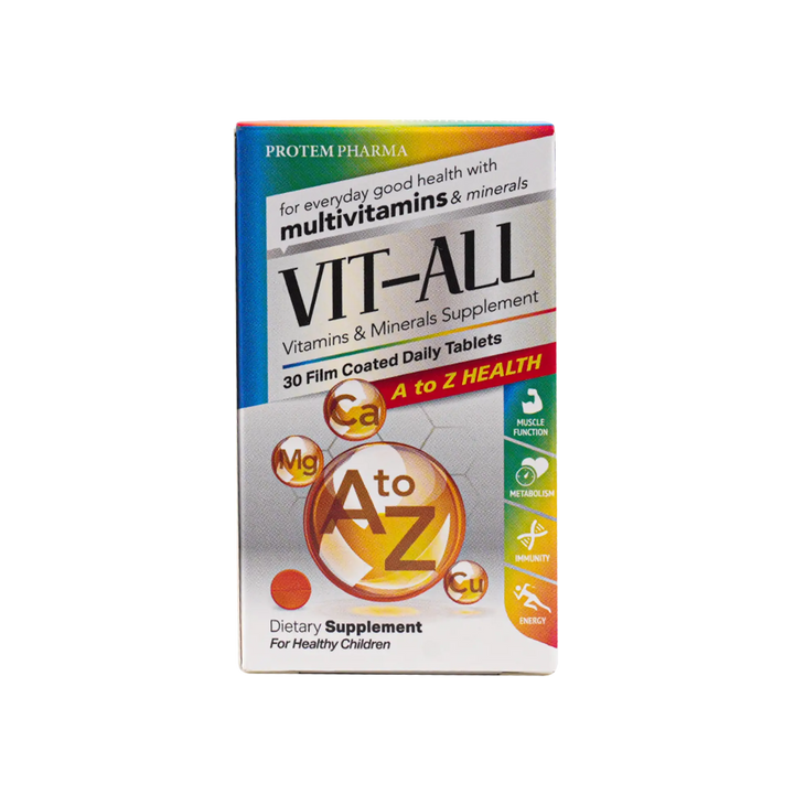 53829-Protem Pharma Vit-All A To Z 30 Tab +3