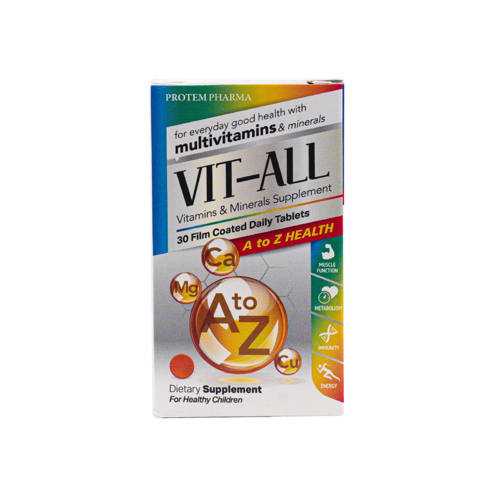 Protem Pharma Vit-All A To Z 30 Tab